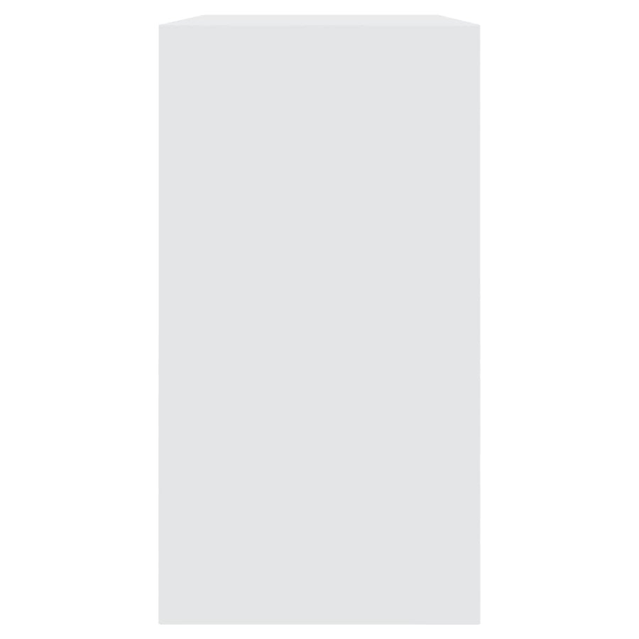 Schoenenkast Bewerkt Hout Wit 80 x 34 x 63 cm