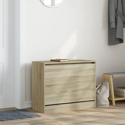 Schoenenkast Bewerkt Hout Kleurig Sonoma Eiken 80 x 34 x 63 cm