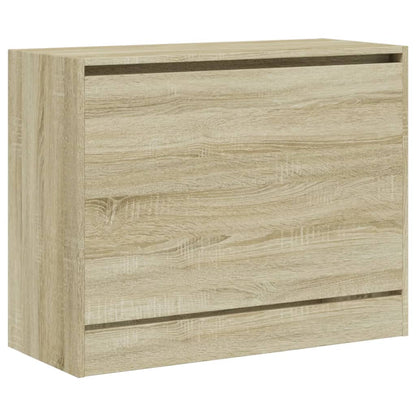 Schoenenkast Bewerkt Hout Kleurig Sonoma Eiken 80 x 34 x 63 cm