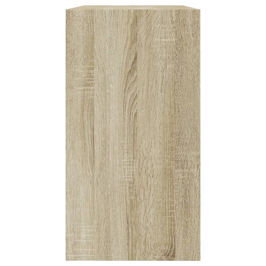 Schoenenkast Bewerkt Hout Kleurig Sonoma Eiken 80 x 34 x 63 cm