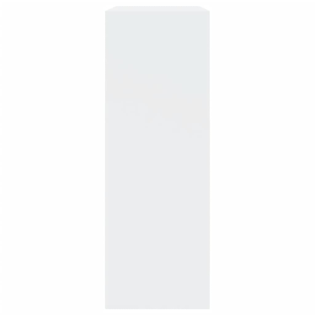 Schoenenkast 80X34X96,5 Cm Bewerkt Hout Wit 80 x 34 x 96.5 cm