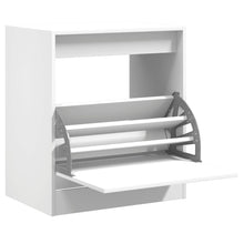 Schoenenkast Bewerkt Hout Wit 60 x 42 x 69 cm