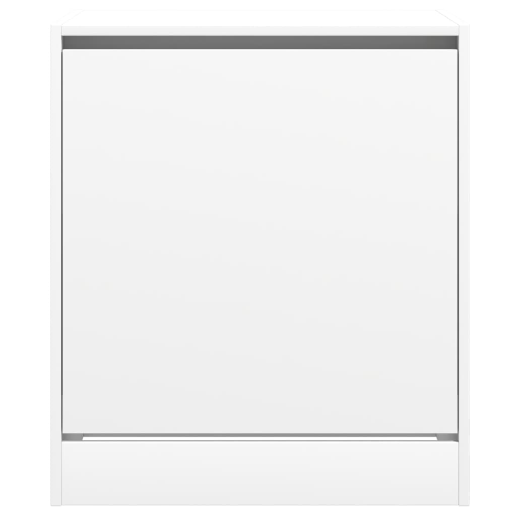 Schoenenkast Bewerkt Hout Wit 60 x 42 x 69 cm