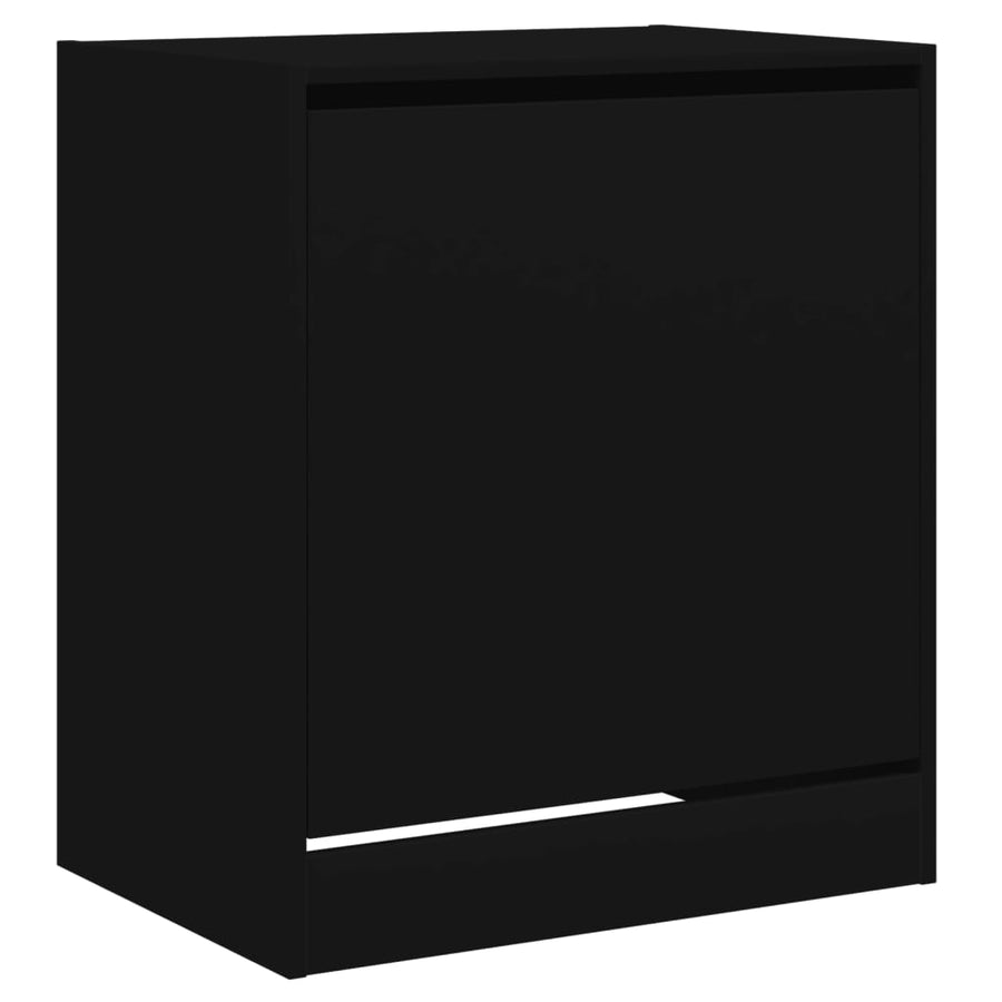 Schoenenkast Bewerkt Hout Zwart 60 x 42 x 69 cm