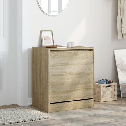 Schoenenkast Bewerkt Hout Kleurig Sonoma Eiken 60 x 42 x 69 cm