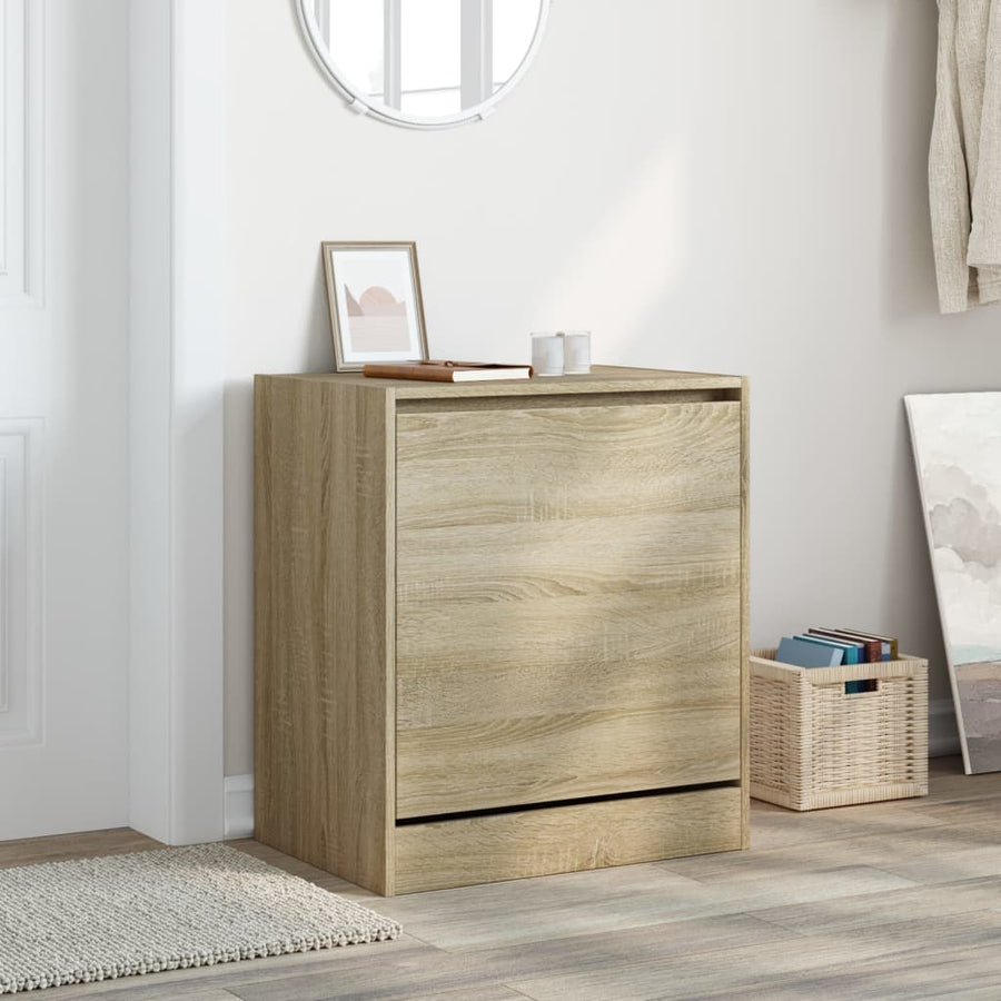 Schoenenkast Bewerkt Hout Kleurig Sonoma Eiken 60 x 42 x 69 cm