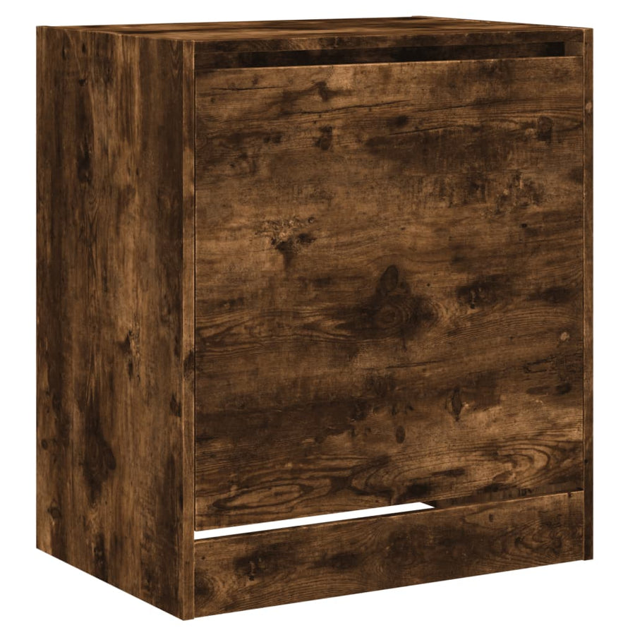 Schoenenkast Bewerkt Hout Kleurig Gerookt Eiken 60 x 42 x 69 cm