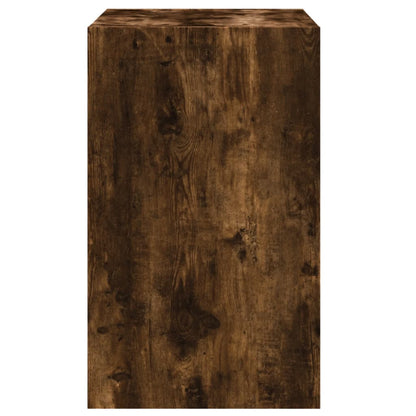 Schoenenkast Bewerkt Hout Kleurig Gerookt Eiken 60 x 42 x 69 cm
