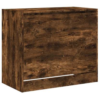 Schoenenkast Bewerkt Hout Kleurig Gerookt Eiken 80 x 42 x 69 cm