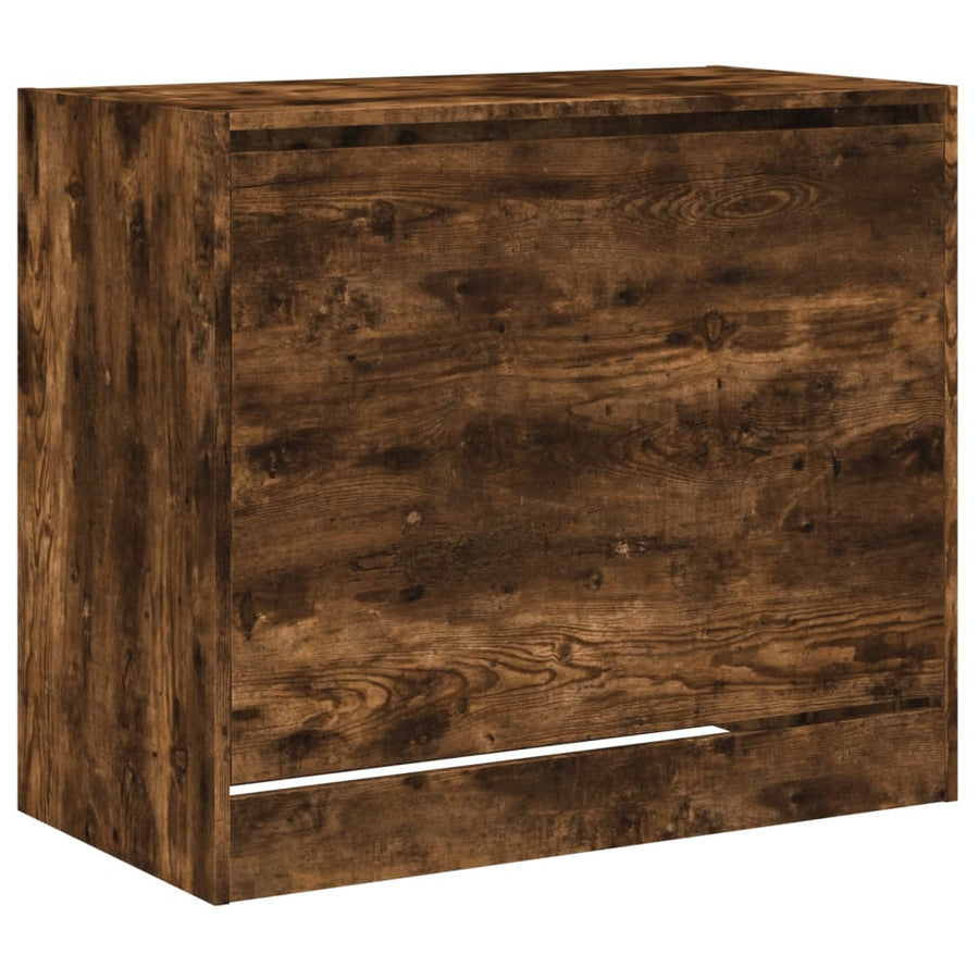 Schoenenkast Bewerkt Hout Kleurig Gerookt Eiken 80 x 42 x 69 cm