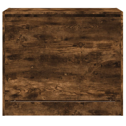 Schoenenkast Bewerkt Hout Kleurig Gerookt Eiken 80 x 42 x 69 cm