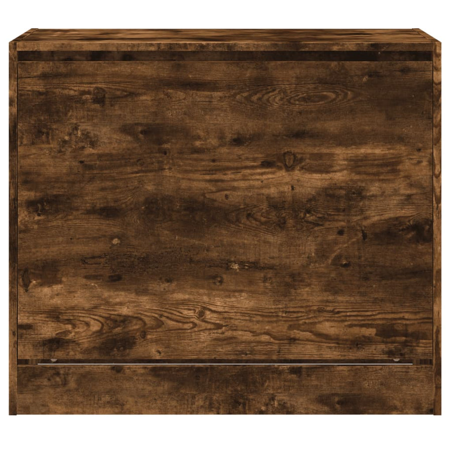 Schoenenkast Bewerkt Hout Kleurig Gerookt Eiken 80 x 42 x 69 cm