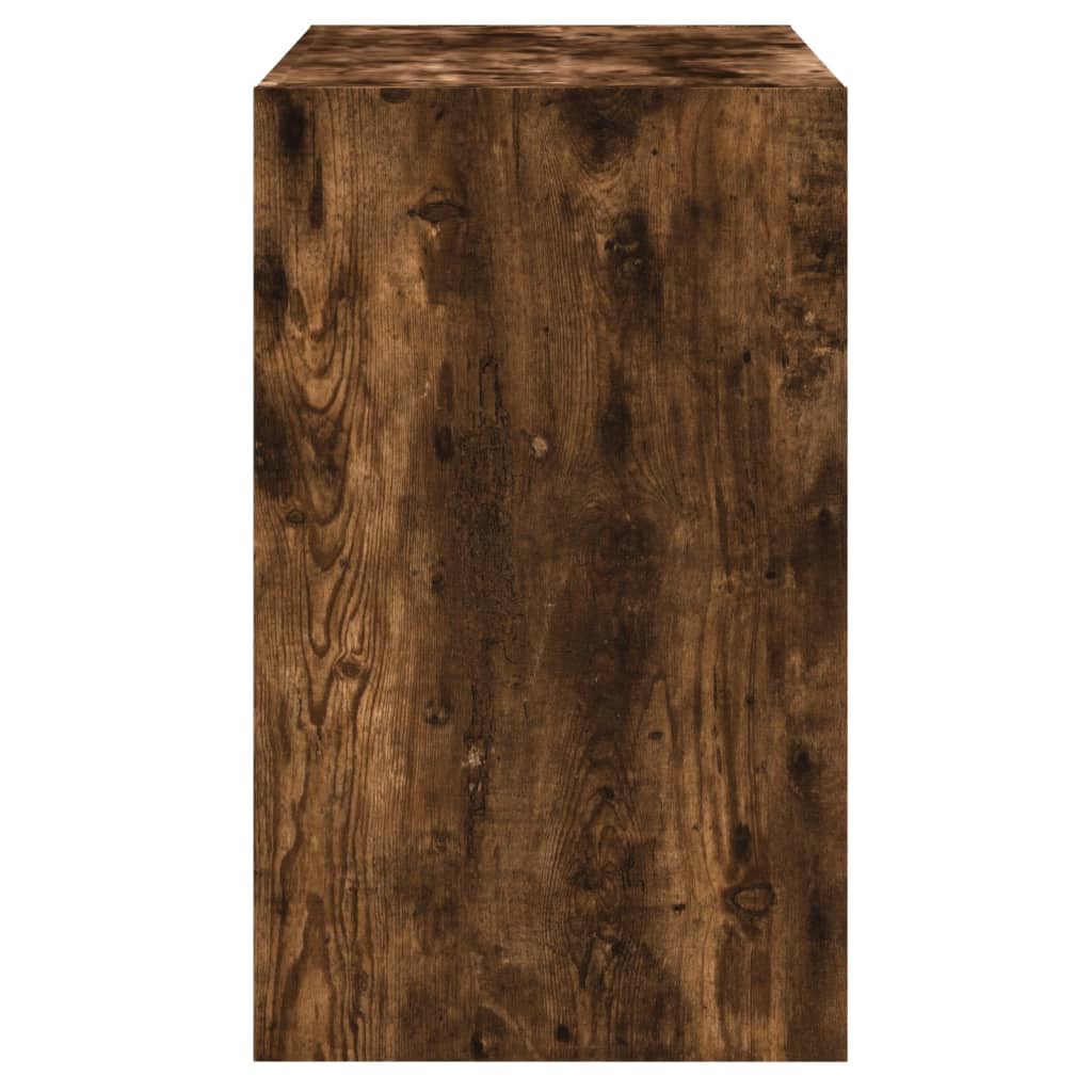 Schoenenkast Bewerkt Hout Kleurig Gerookt Eiken 80 x 42 x 69 cm