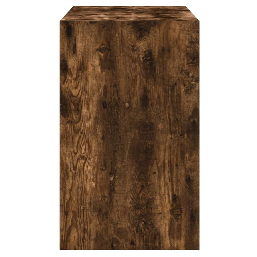 Schoenenkast Bewerkt Hout Kleurig Gerookt Eiken 80 x 42 x 69 cm