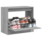 Schoenenkast 80x42x69 cm grijs sonoma eiken