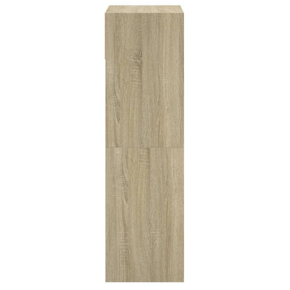 Schoenenkast Bewerkt Hout Kleurig Sonoma Eiken