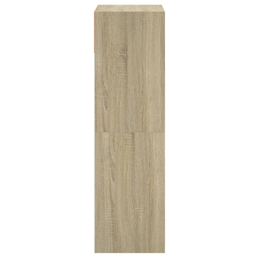 Schoenenkast Bewerkt Hout Kleurig Sonoma Eiken