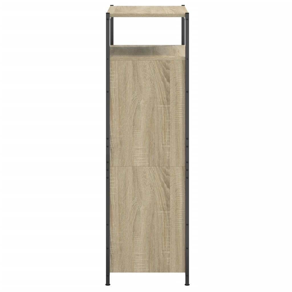 Schoenenkast Bewerkt Hout Kleurig 60 x 34 x 112 cm Sonoma eiken