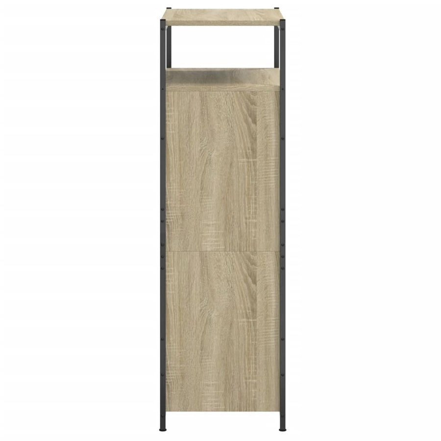 Schoenenkast Bewerkt Hout Kleurig 60 x 34 x 112 cm Sonoma eiken