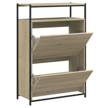 Schoenenkast Bewerkt Hout Kleurig 75 x 34 x 112 cm Sonoma eiken