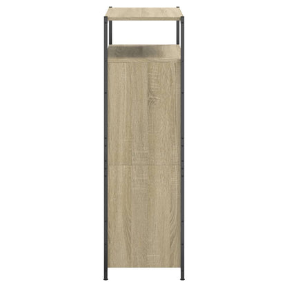 Schoenenkast Bewerkt Hout Kleurig 75 x 34 x 112 cm Sonoma eiken