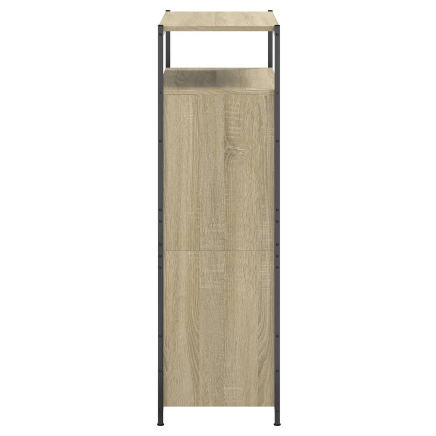 Schoenenkast Bewerkt Hout Kleurig 75 x 34 x 112 cm Sonoma eiken