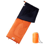 Slaapzak 3 seizoenen 190x72 cm oranje zwart