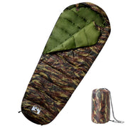 Slaapzak mummie 215x85 cm 3 seizoenen