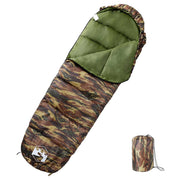 Slaapzak mummie 180x62 cm camouflage