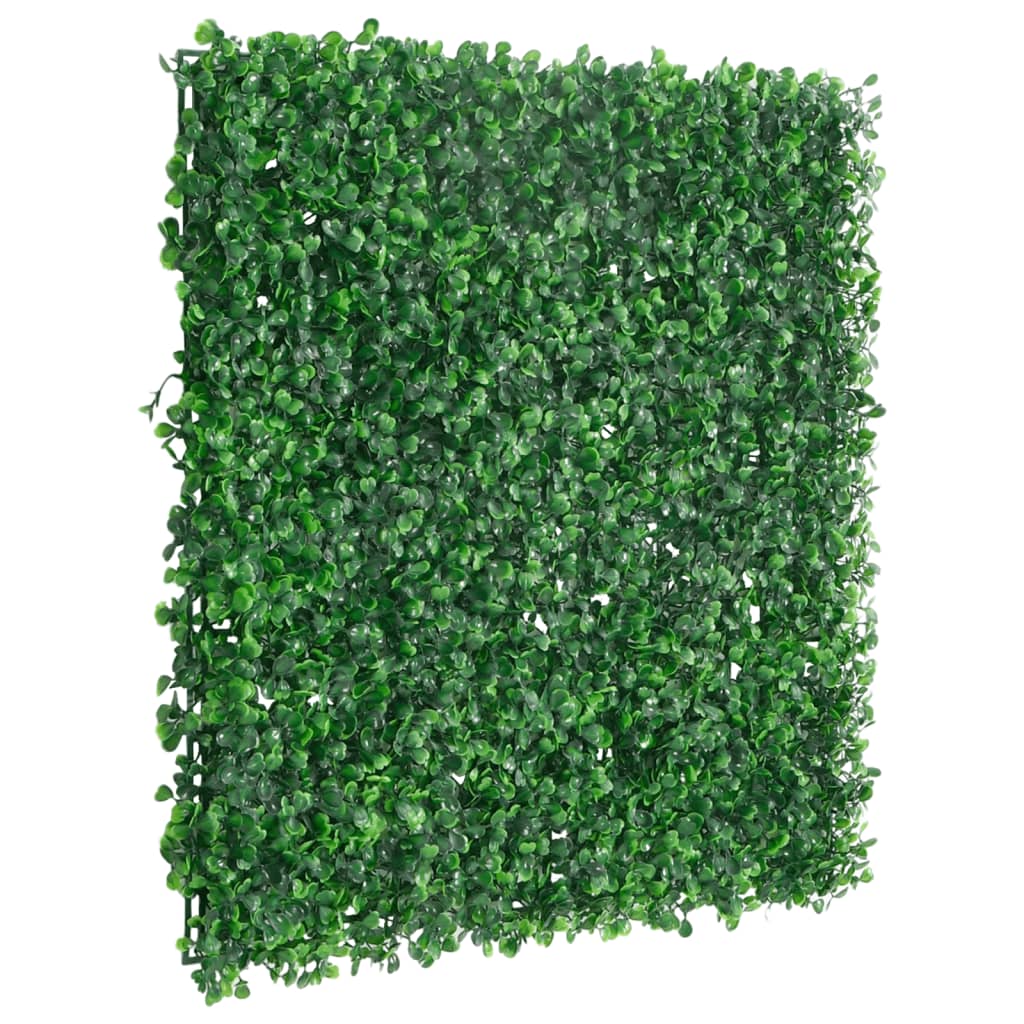 Hek Met Kunstheester 24 St 50X50 Cm Groen