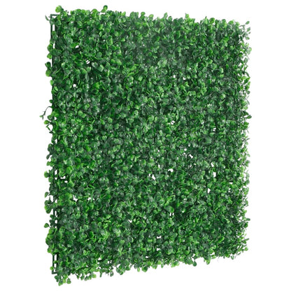 Hek Met Kunstheester 24 St 50X50 Cm Groen