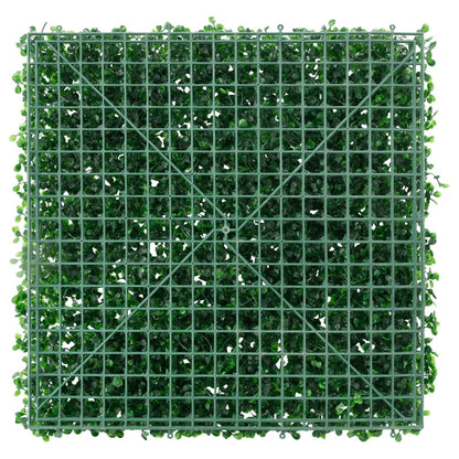 Hek Met Kunstheester 24 St 50X50 Cm Groen