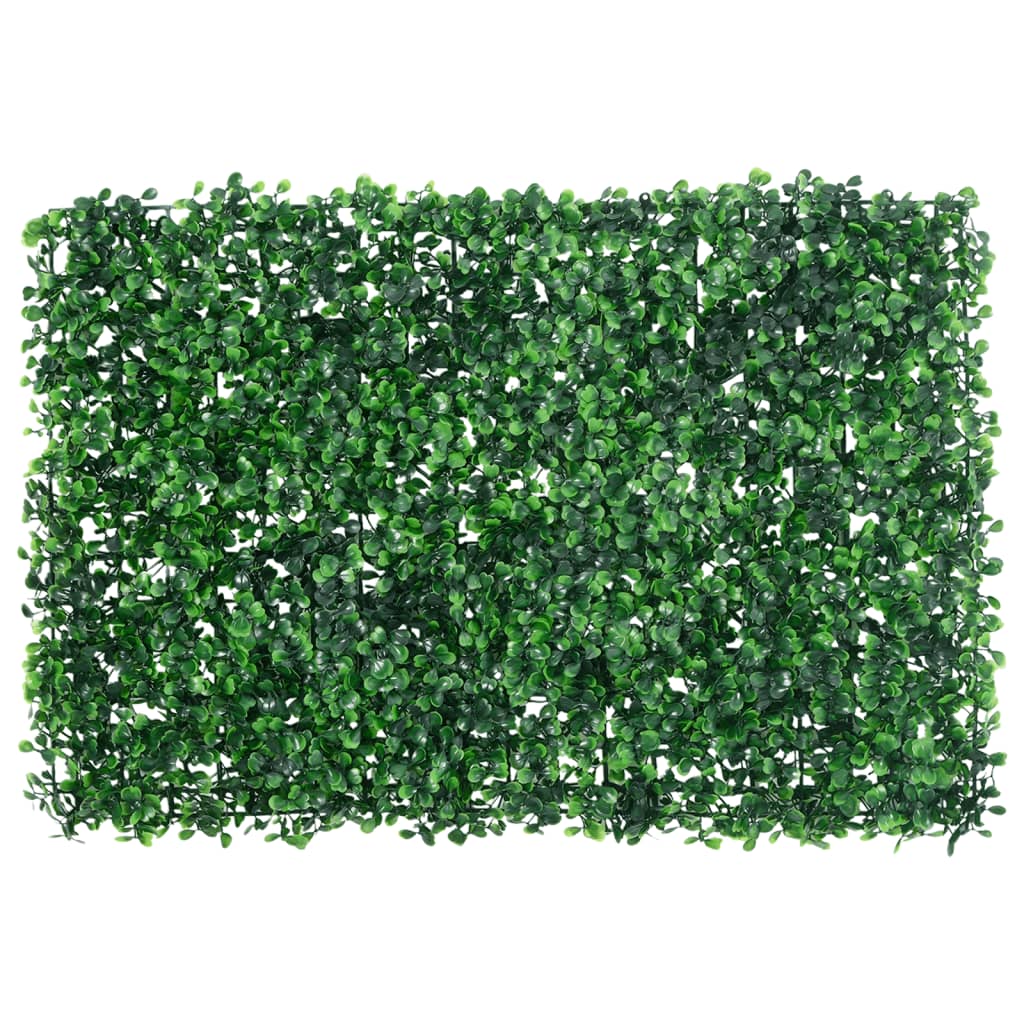   Hek Met Kunstheester 6 St 40X60 Cm Groen