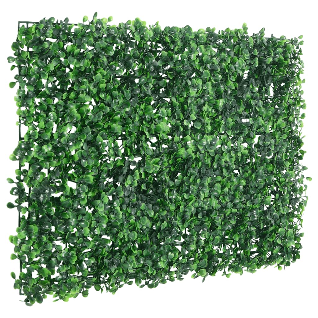   Hek Met Kunstheester 6 St 40X60 Cm Groen