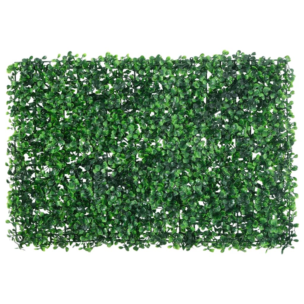   Hek Met Kunstheester 24 St 40X60 Cm Groen