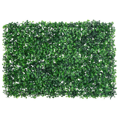   Hek Met Kunstheester 24 St 40X60 Cm Groen