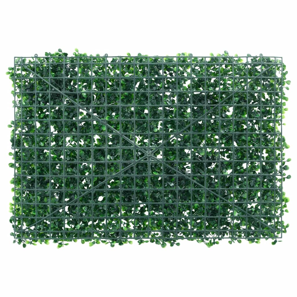   Hek Met Kunstheester 24 St 40X60 Cm Groen