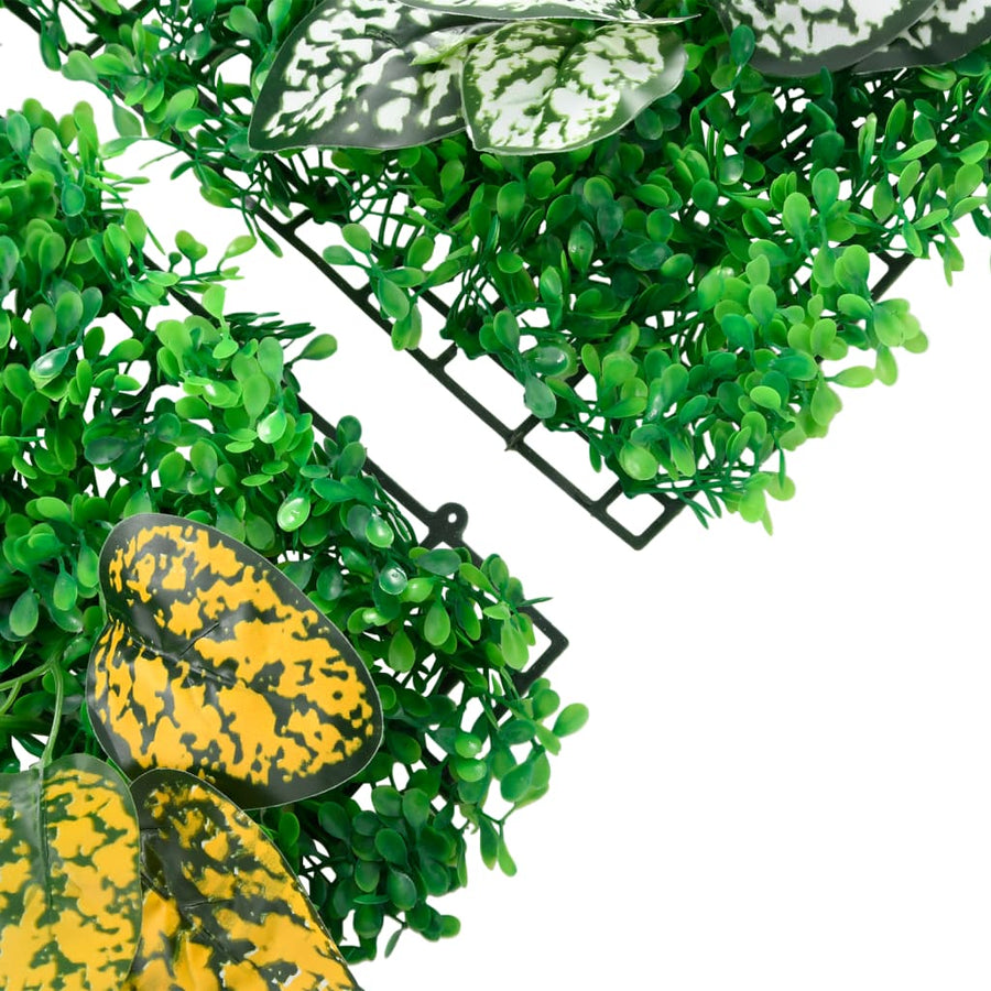   Hek met kunstplanten 24 st 40x60 cm groen 24