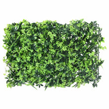   Hek Met Kunstbladeren 24 St 40X60 Cm Groen
