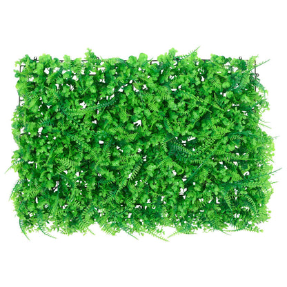   Hek Met Kunstvarenblad 6 St 40X60 Cm Groen