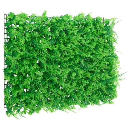   Hek met kunstvarenblad 24 st 40x60 cm groen 24