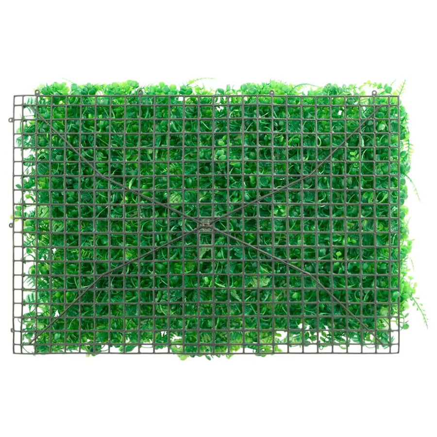   Hek met kunstvarenblad 24 st 40x60 cm groen 24