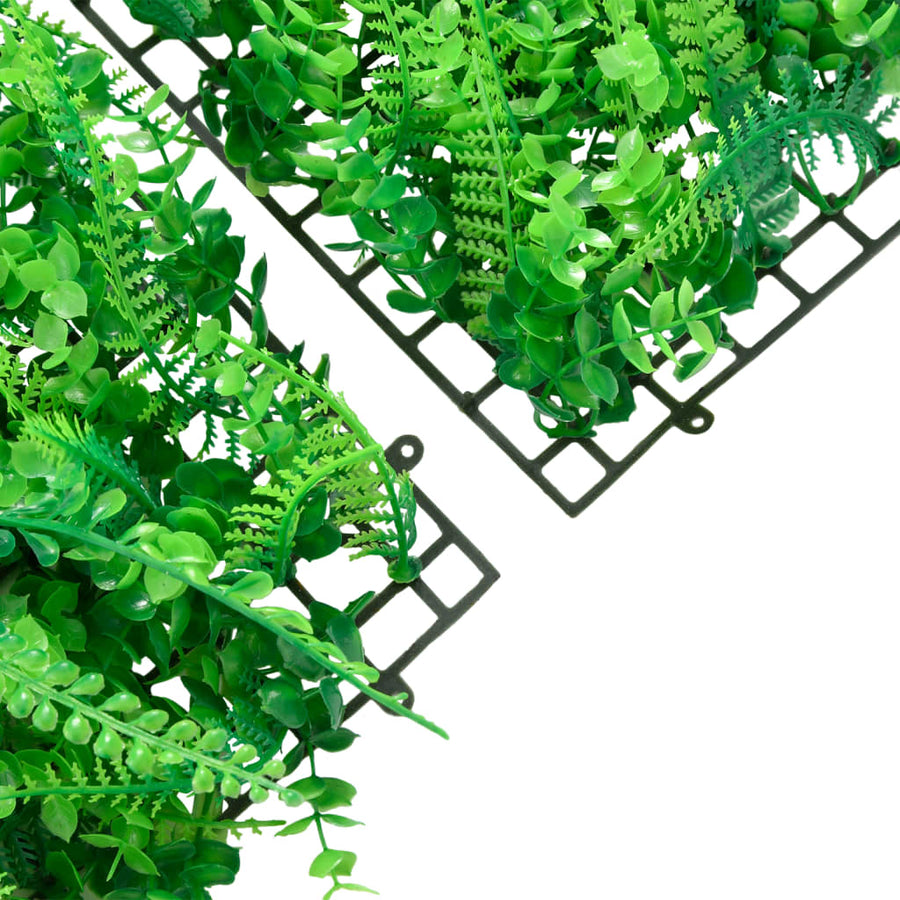   Hek met kunstvarenblad 24 st 40x60 cm groen 24