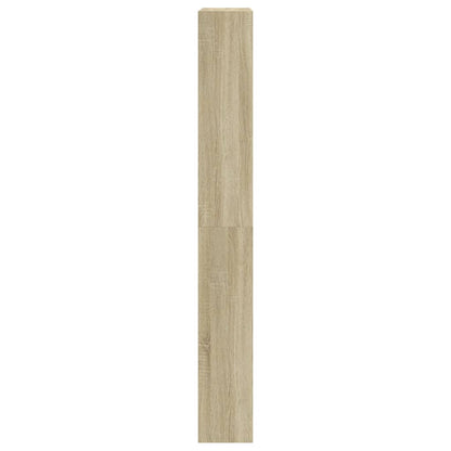 Schoenenkast Met 4 Klaplades 80X2X63,5 Cm Kleurig Sonoma Eiken 80 x 21 x 163.5 cm