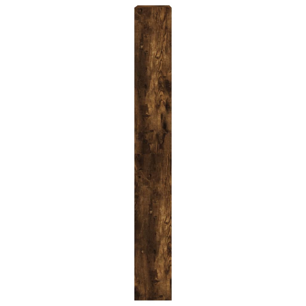 Schoenenkast Met 4 Klaplades 80X2X63,5 Cm Kleur Gerookt Eiken 80 x 21 x 163.5 cm