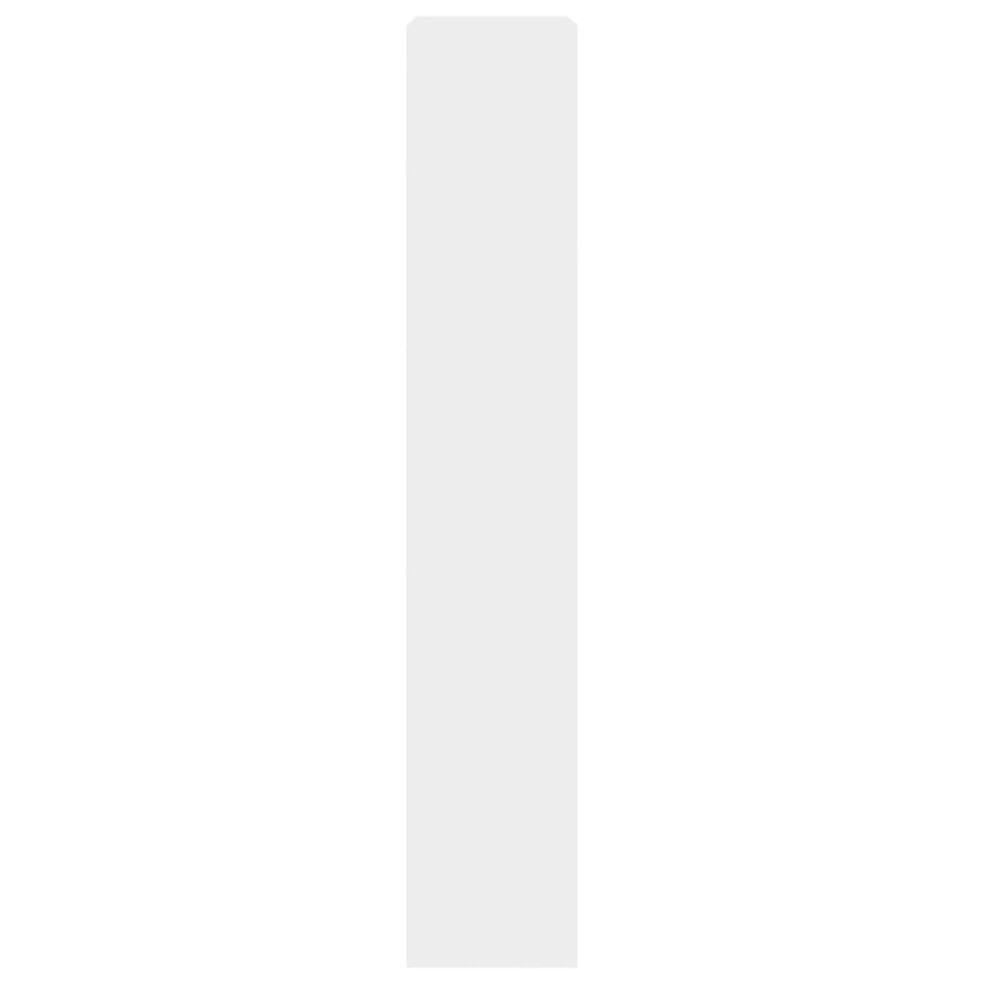 Schoenenkast Met 4 Klaplades 60X34X87,5 Cm Wit 60 x 34 x 187.5 cm