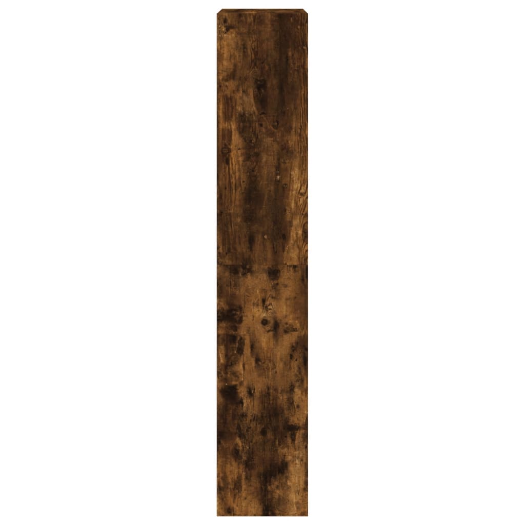 Schoenenkast Met 4 Klaplades 60X34X87,5 Cm Kleur Gerookt Eiken 60 x 34 x 187.5 cm