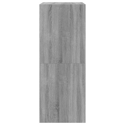 Schoenenkast Met 2 Klaplades Grijs Sonoma 60 x 42 x 108 cm