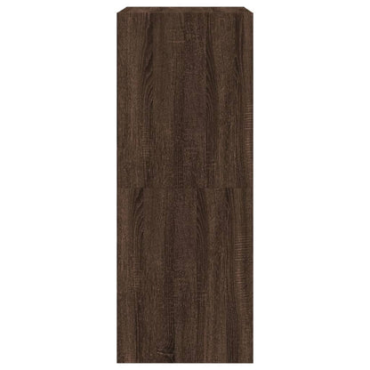 Schoenenkast Met 2 Klaplades Bruineikenkleurig Bruin Eikenkleur 60 x 42 x 108 cm
