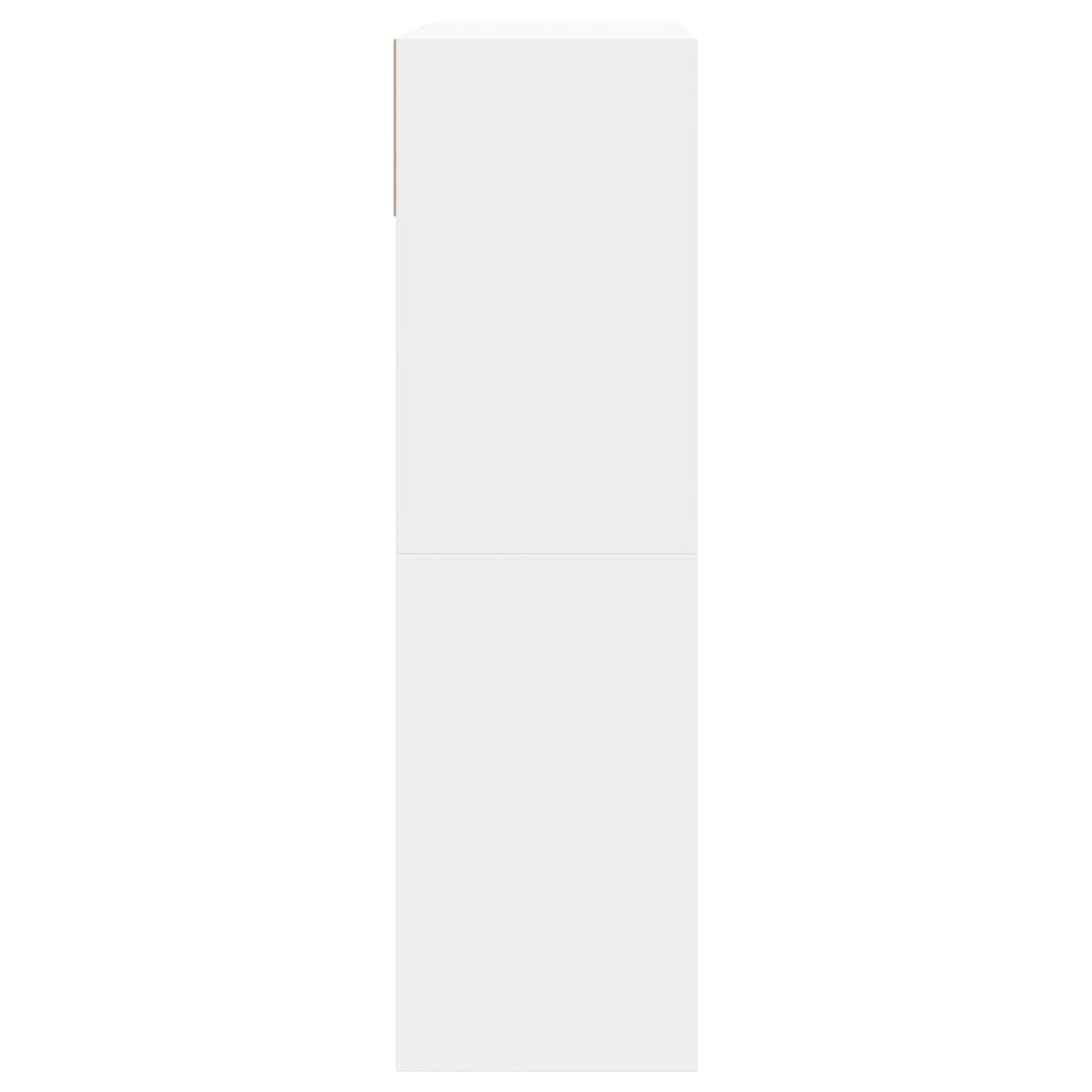 Schoenenkast Met 2 Klaplades 80 x 34 x 116 cm Wit